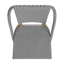 Tobias 18.5 in. Seat Height Outdoor Rattan and Metal  Dining Side Chair by Butler Specialty Company
