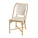 Tobias 18.5 in. Seat Height Outdoor Rattan and Metal  Dining Side Chair by Butler Specialty Company