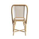 Tobias 18.5 in. Seat Height Outdoor Rattan and Metal  Dining Side Chair by Butler Specialty Company