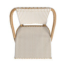 Tobias 18.5 in. Seat Height Outdoor Rattan and Metal  Dining Side Chair by Butler Specialty Company
