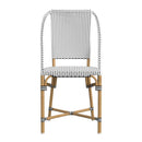 Tobias 18.5 in. Seat Height Outdoor Rattan and Metal  Dining Side Chair by Butler Specialty Company