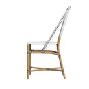 Tobias 18.5 in. Seat Height Outdoor Rattan and Metal  Dining Side Chair by Butler Specialty Company