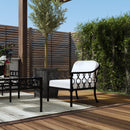 Southport Outdoor 26 in. W Iron Upholstered Lounge Chair by Butler Specialty Company