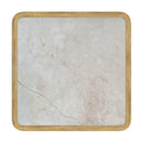 Monhegan Outdoor 25.25 in. W Teak and Marble End Table by Butler Specialty Company