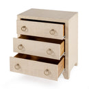 Bar Harbor 25 in. W Rectangular Raffia 3 Drawer Nightstand by Butler Specialty Company
