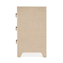 Bar Harbor 25 in. W Rectangular Raffia 3 Drawer Nightstand by Butler Specialty Company