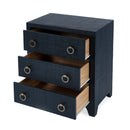 Bar Harbor 25 in. W Rectangular Raffia 3 Drawer Nightstand by Butler Specialty Company