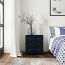 Bar Harbor 25 in. W Rectangular Raffia 3 Drawer Nightstand by Butler Specialty Company