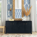 Bar Harbor 70 in. W Rectangular Raffia 4 Door Sideboard by Butler Specialty Company