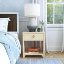 Bar Harbor 24 in. W Rectangular Raffia 1 Drawer Nightstand with Lower Open Shelf by Butler Specialty Company