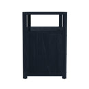 Lark 28 in. W Rectangular Wood 2 Drawer Wide Nightstand with Open Shelf by Butler Specialty Company