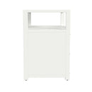 Lark 28 in. W Rectangular Wood 2 Drawer Wide Nightstand with Open Shelf by Butler Specialty Company