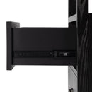 Lark 28 in. W Rectangular Wood 2 Drawer Wide Nightstand with Open Shelf by Butler Specialty Company