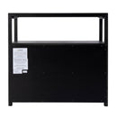 Lark 28 in. W Rectangular Wood 2 Drawer Wide Nightstand with Open Shelf by Butler Specialty Company