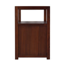 Lark 28 in. W Rectangular Wood 2 Drawer Wide Nightstand with Open Shelf by Butler Specialty Company