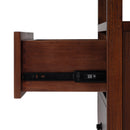 Lark 28 in. W Rectangular Wood 2 Drawer Wide Nightstand with Open Shelf by Butler Specialty Company