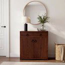 Lark 31 in. W Rectangular Wood Accent Storage Cabinet with 1 Drawer and 2 Doors by Butler Specialty Company