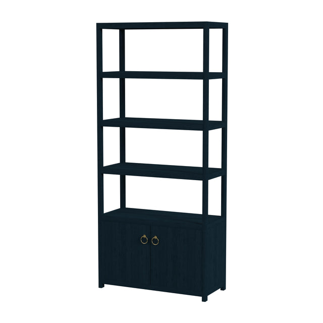 Lark 32 in. W x 72 in. H Wood 4 Tier Etagere Bookcase by Butler Specialty Company