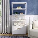 Lark 32 in. W x 72 in. H Wood 4 Tier Etagere Bookcase by Butler Specialty Company