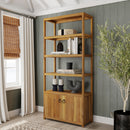 Lark 32 in. W x 72 in. H Wood 4 Tier Etagere Bookcase by Butler Specialty Company