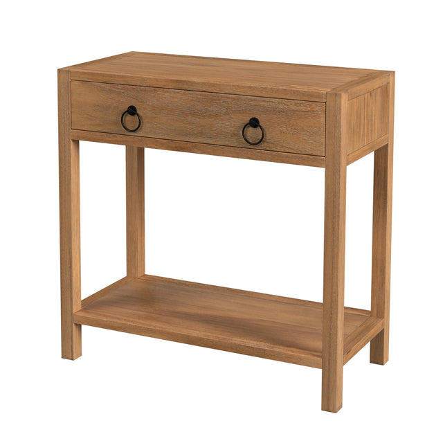 Lark 30 in W Rectangular Wood 1Drawer Nightstand with Lower Open Shelf by Butler Specialty Company