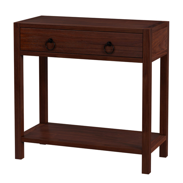 Lark 30 in W Rectangular Wood 1Drawer Nightstand with Lower Open Shelf by Butler Specialty Company