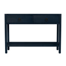 Lark 44 in. W Rectangular Wood 2 Drawer Console Table with Lower Open Shelf by Butler Specialty Company