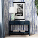 Lark 44 in. W Rectangular Wood 2 Drawer Console Table with Lower Open Shelf by Butler Specialty Company