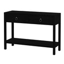 Lark 44 in. W Rectangular Wood 2 Drawer Console Table with Lower Open Shelf by Butler Specialty Company