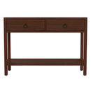 Lark 44 in. W Rectangular Wood 2 Drawer Console Table with Lower Open Shelf by Butler Specialty Company