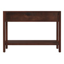 Lark 44 in. W Rectangular Wood 2 Drawer Console Table with Lower Open Shelf by Butler Specialty Company