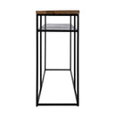 Sutton 63 in. W Rectangular Wood and Iron Console Table Open Shelf by Butler Specialty Company