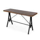 Croyden 56 in. W Rectangular Wood and Iron Trestle Console Table by Butler Specialty Company