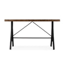 Croyden 56 in. W Rectangular Wood and Iron Trestle Console Table by Butler Specialty Company
