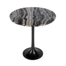 Paxton 23.5 in. W Round Marble and Metal Side Table by Butler Specialty Company