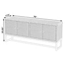 Captiva 76 in. W Rectangular Rattan 4 Door Sideboard by Butler Specialty Company