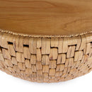 Captiva 42 in. W Round Rattan Drum Coffee Table by Butler Specialty Company