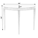 Ingrid 36 in. W Demilune Wood Traditional Console Table by Butler Specialty Company