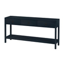 Lark 65 in. W Rectangular Wood 3 Drawer Console Table with Lower Open Shelf by Butler Specialty Company