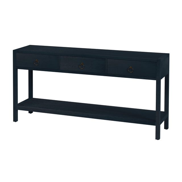 Lark 65 in. W Rectangular Wood 3 Drawer Console Table with Lower Open Shelf by Butler Specialty Company