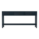 Lark 65 in. W Rectangular Wood 3 Drawer Console Table with Lower Open Shelf by Butler Specialty Company