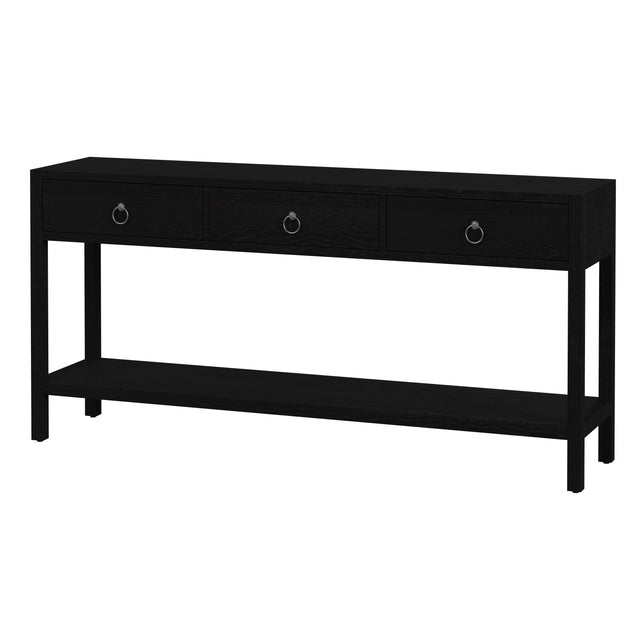 Lark 65 in. W Rectangular Wood 3 Drawer Console Table with Lower Open Shelf by Butler Specialty Company