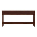 Lark 65 in. W Rectangular Wood 3 Drawer Console Table with Lower Open Shelf by Butler Specialty Company