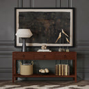 Lark 65 in. W Rectangular Wood 3 Drawer Console Table with Lower Open Shelf by Butler Specialty Company