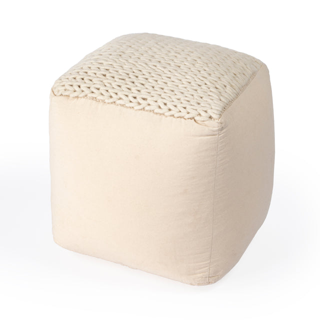 Fernandos 20 in. W  Square Woven Pouffe by Butler Specialty Company