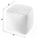 Fernandos 20 in. W  Square Woven Pouffe by Butler Specialty Company