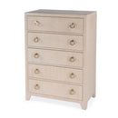 Bar Harbor 32 in. W Rectangular Raffia 5 Drawer Dresser by Butler Specialty Company