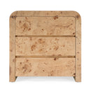 Cora 32 in. W Rectangular Waterfall Edge Wood 3 Drawer Small Chest by Butler Specialty Company