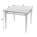 Daltrey 36 in. W Square Wood Chess-Checkers Game Table by Butler Specialty Company