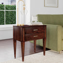Kai 24 in. W Rectangular Wood 2 Drawer End Table by Butler Specialty Company